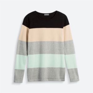Market & Spruce Striped Abrielle Sweater